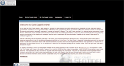 Desktop Screenshot of goldcoastsentinel.com.au